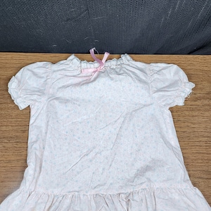 Vintage Evy pink Girls Dress 18 Months