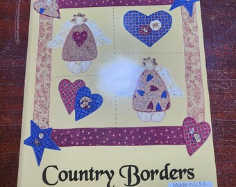 Country Borders Iron On Fabric Applique Kit You Pick