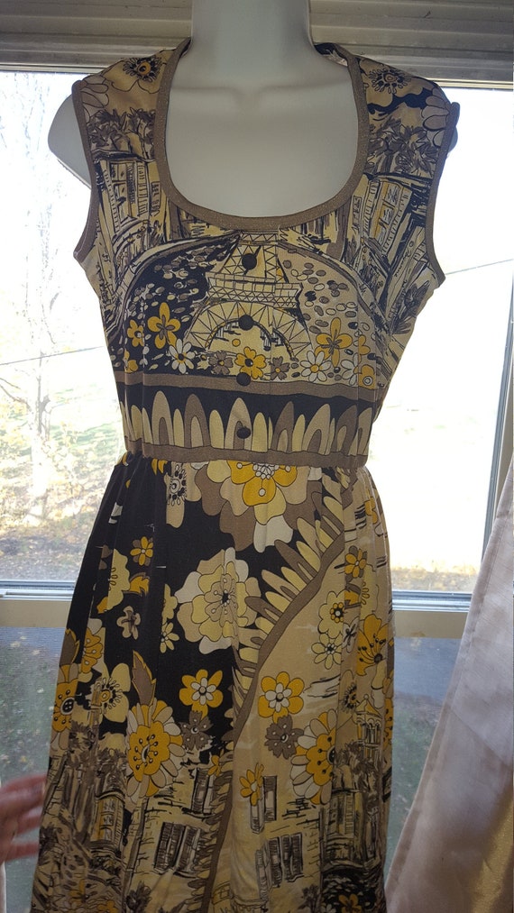 Vintage Paganne by Gene Berk Paris Dress. Size 8