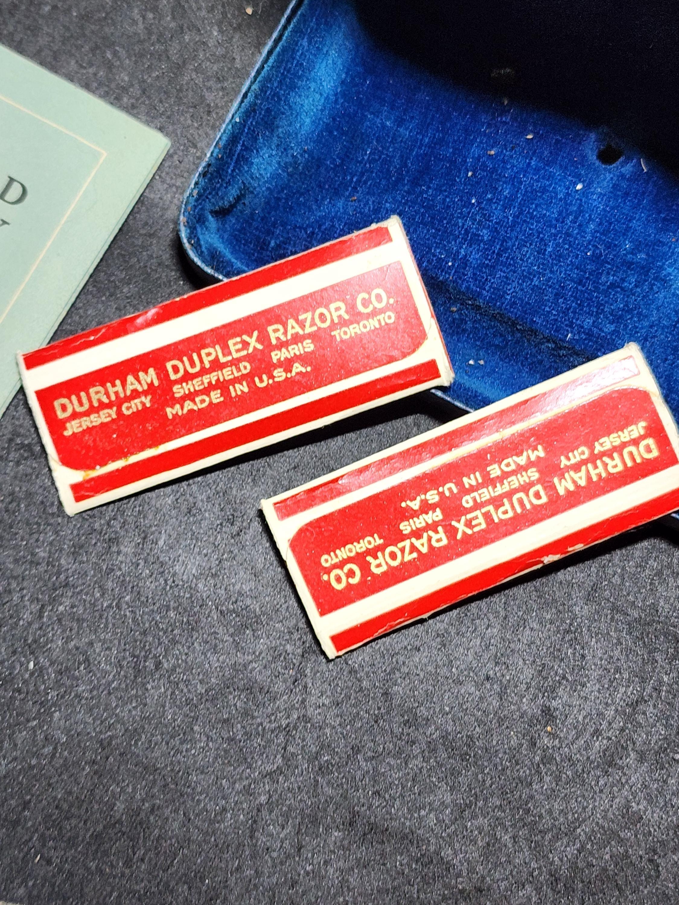 Vintage Durham Duplex Safety Razor Number 6 Complete With Blades - Etsy