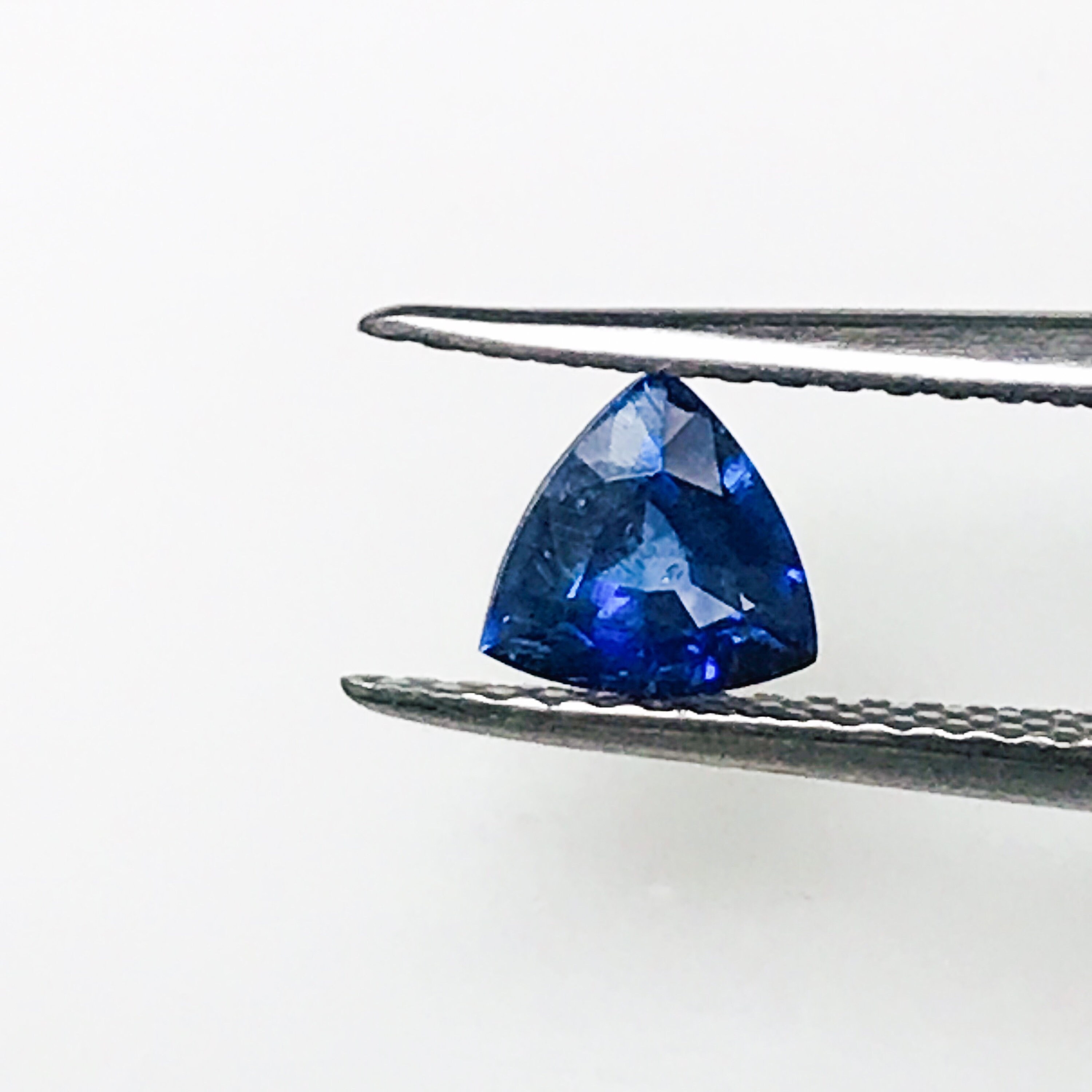 Blue Sapphire Trillion Cut Sapphire 0.50 Carat Sapphire - Etsy Israel