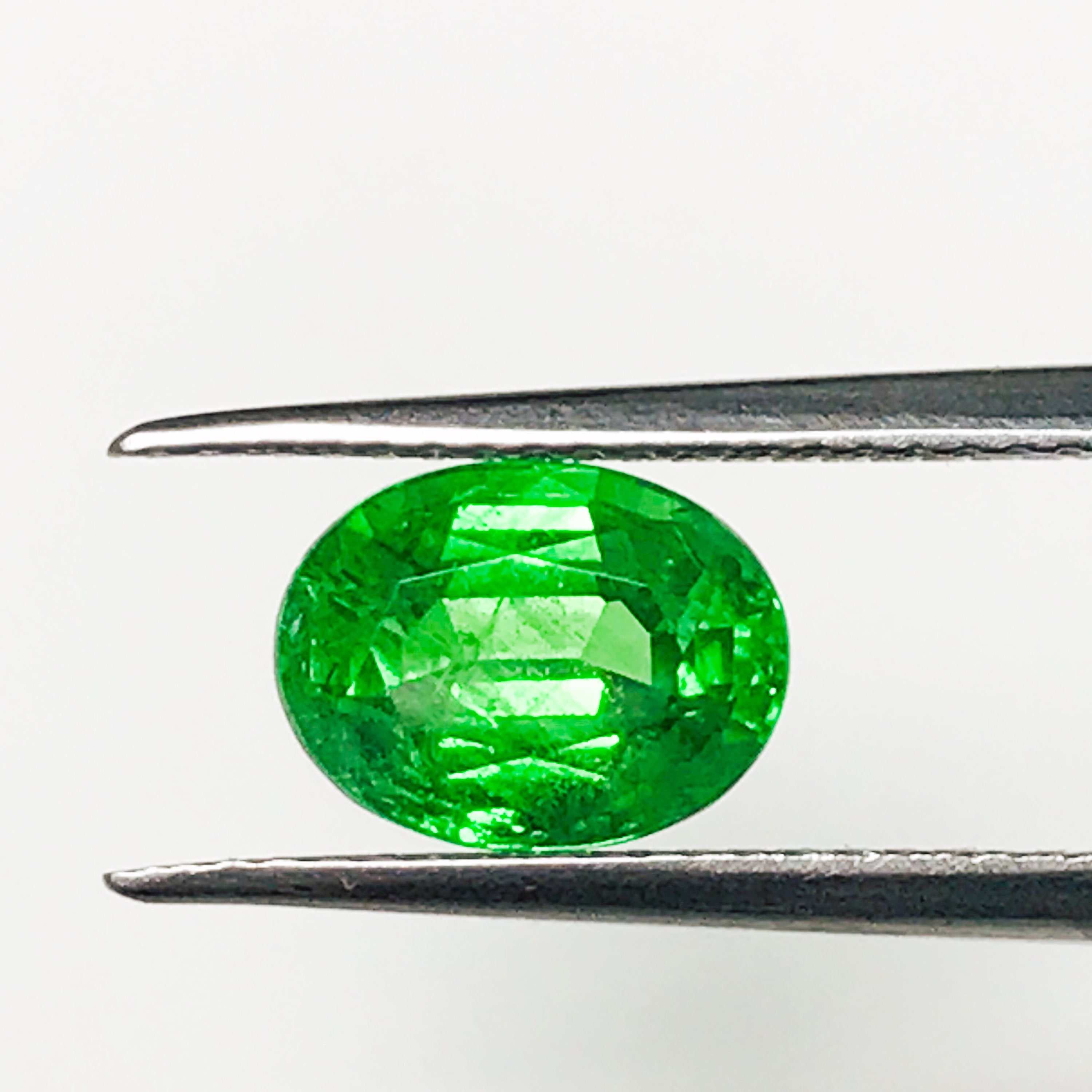 Tsavorite Oval Cut 2 Carat Green