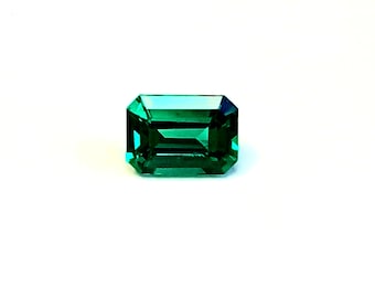 Created Emerald 3.5x5 mm emerald cut, lab created, top quality cut green gemstone loose lab emerald, stones for jewelry making, Hydrothermal