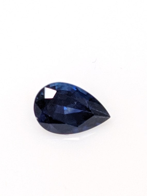 Blue Sapphire Natural Montana Blue Sapphire 0.50 Carat | Etsy
