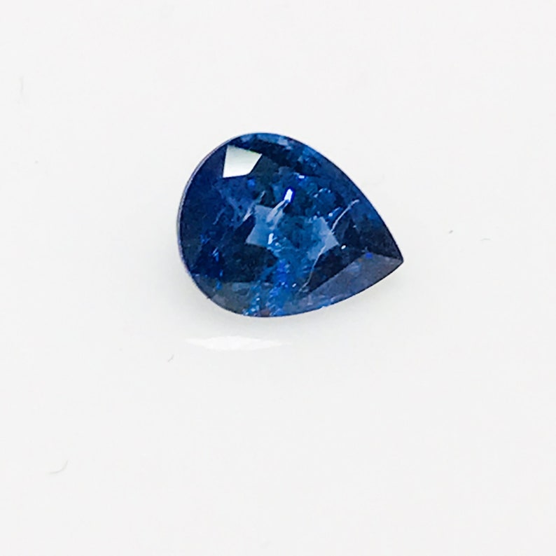 Blue Sapphire Pear Sapphire Pear Shape Sapphire 1 Carat - Etsy