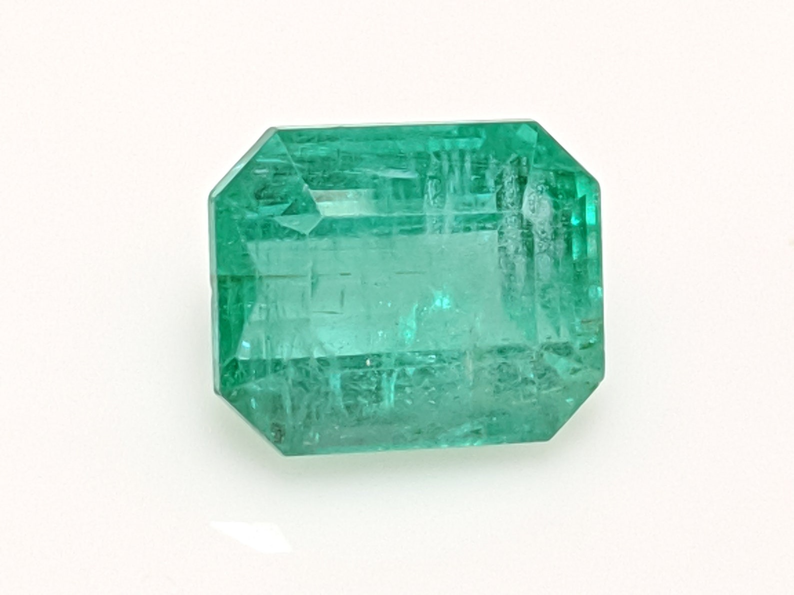 Emerald, 3 Carats Emerald, Emerald Cut Emerald, Natural Emerald ...