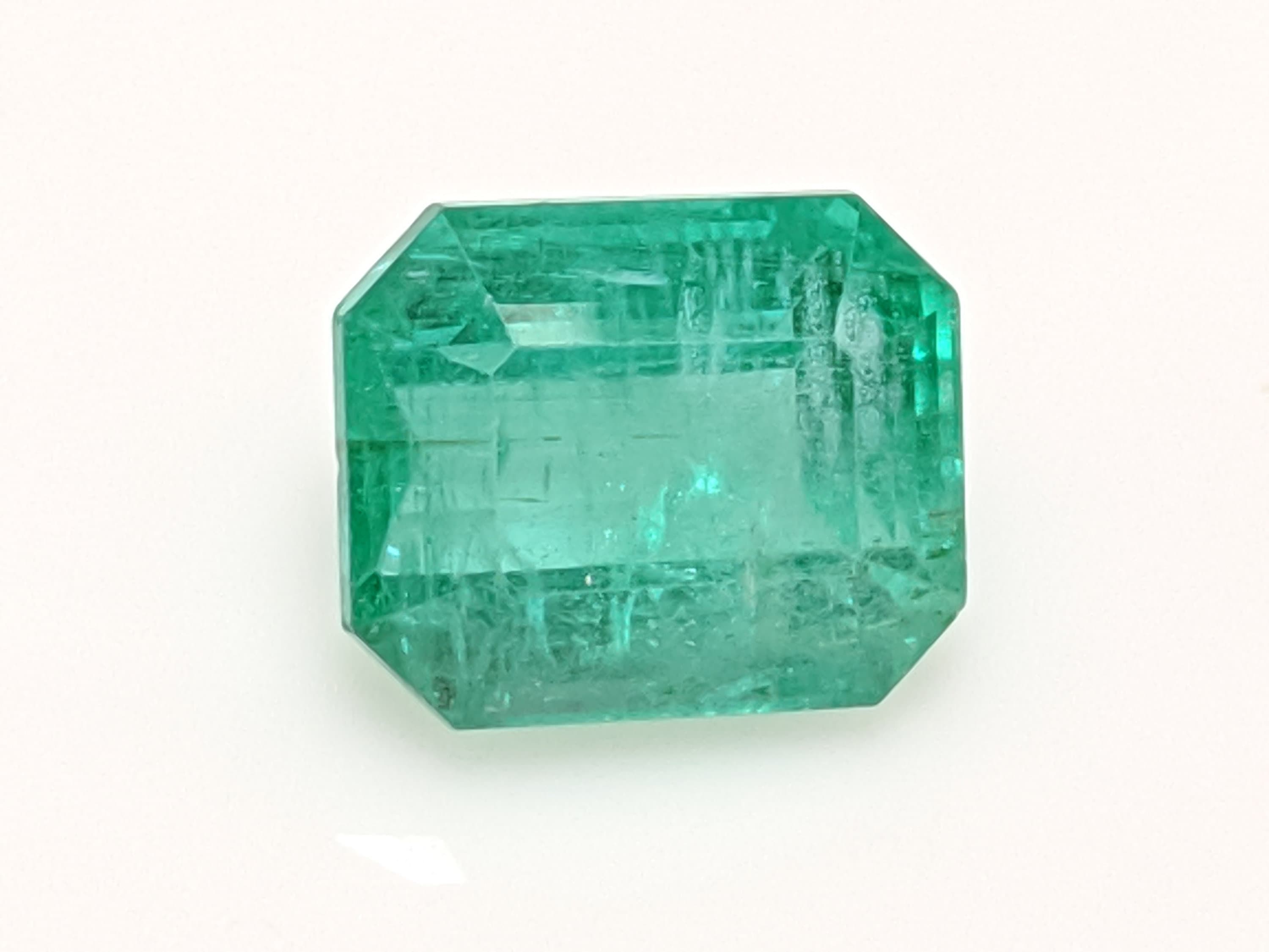 Emerald, 3 Carats Emerald, Emerald Cut Emerald, Natural Emerald ...
