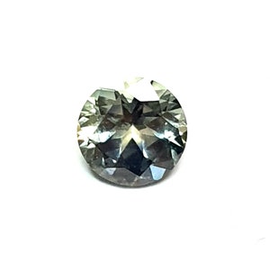 Natural Loose Party Montana Sapphire Round Cut 5.5 mm, Loose Natural Bi Color Blue Green Sapphire, Faceted , September Birthstone
