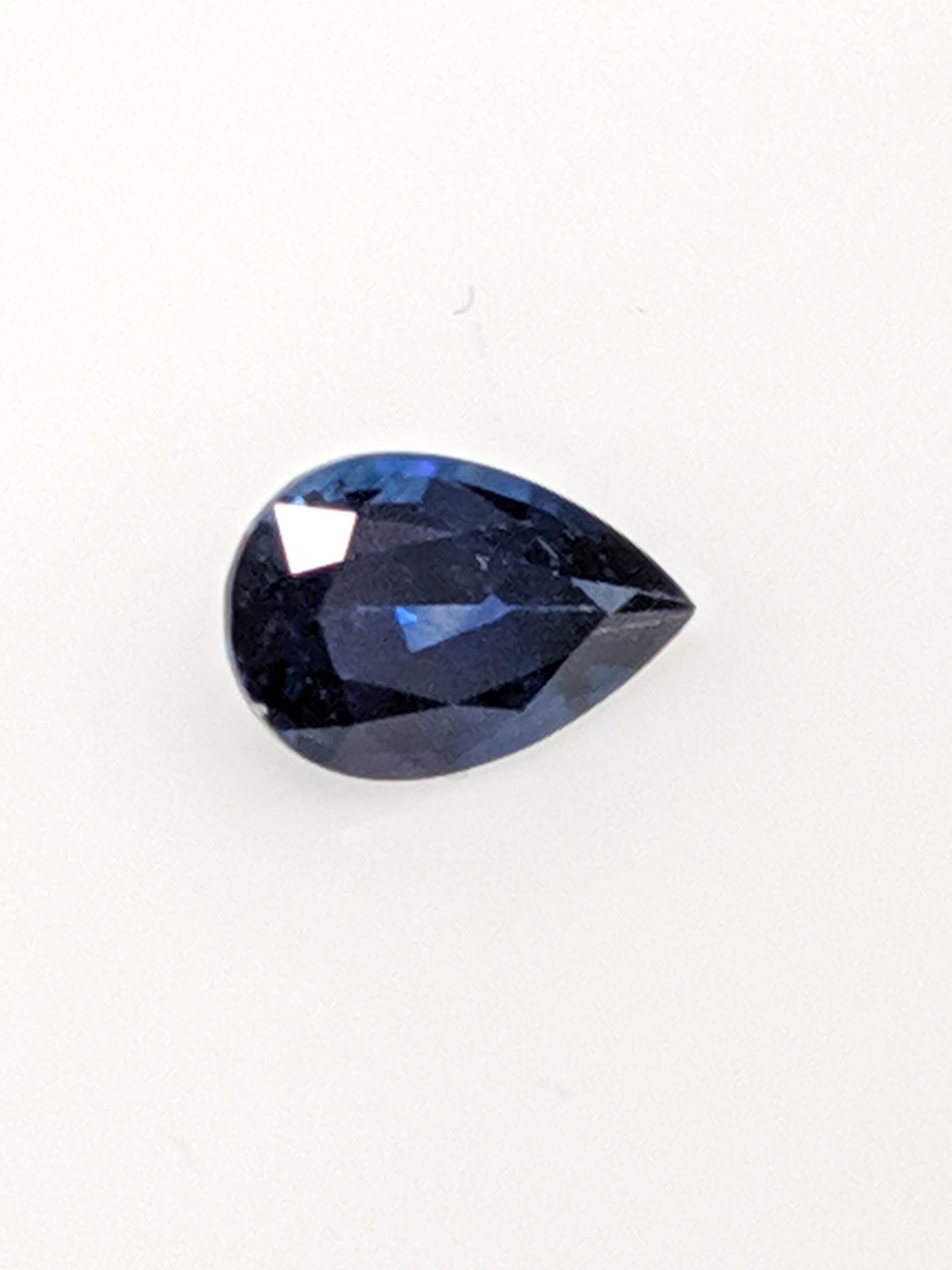 Blue Sapphire Natural Montana Blue Sapphire 0.50 Carat - Etsy