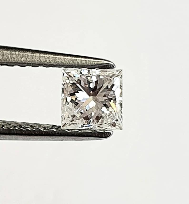 Loose Diamond, Princess Shape Diamond, Princess Brilliant Cut Diamond