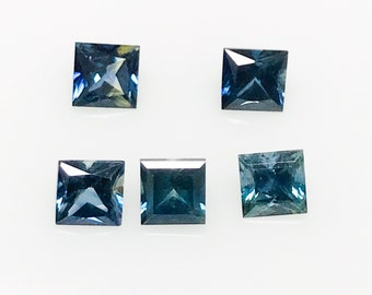 Blue Sapphire, Princess cut Sapphire, 0.40 Carat Sapphire, Natural Sapphire, Loose Sapphire Gemstone, Sapphire Jewelry, Sapphire, Corundum