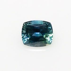 Natural Sapphire, Cushion Cut Sapphire, 2.31 Carat Teal Color Sapphire, Loose Sapphire Gem, Sapphire Jewelry, Sapphire Corundum