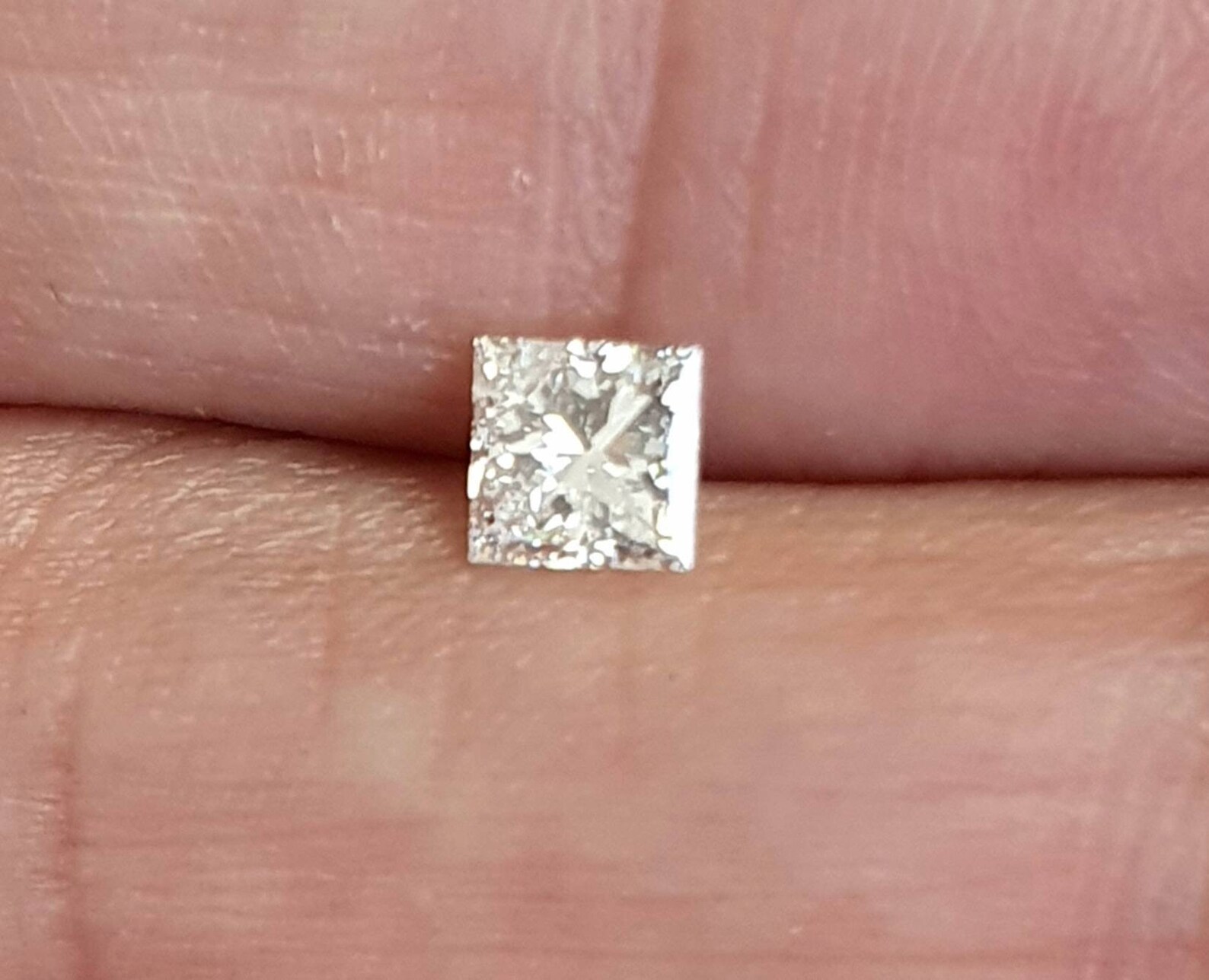 Loose Diamond Princess Shape Diamond Princess Brilliant Cut - Etsy