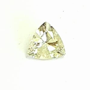 Natural Sapphire, Natural Yellow Sapphire, 4.5 mm Trillion Cut Sapphire, Greenish Yellow Sapphire, Untreated Loose Sapphire
