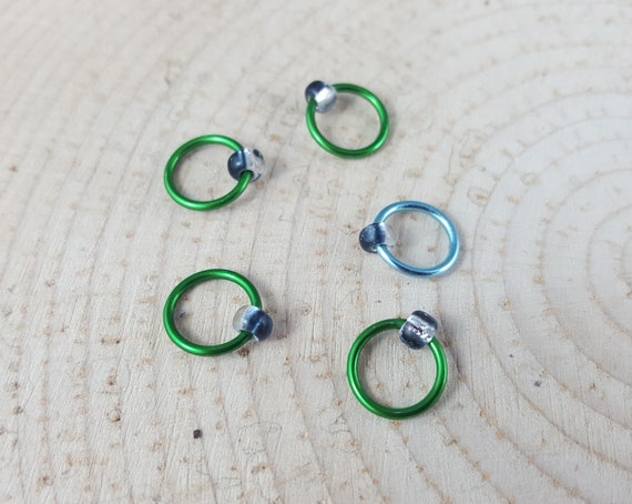 Indie Knit and Spin Snagless Stitch Markers - Set of 5 – HipStrings