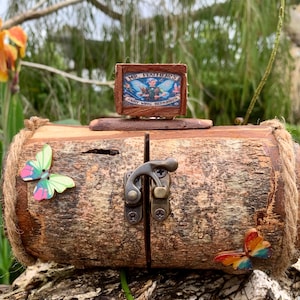 Fairy Garden Wing Repair Shop – Handcrafted Miniature Workshop for Fairy Villages & Enchanted Displays
