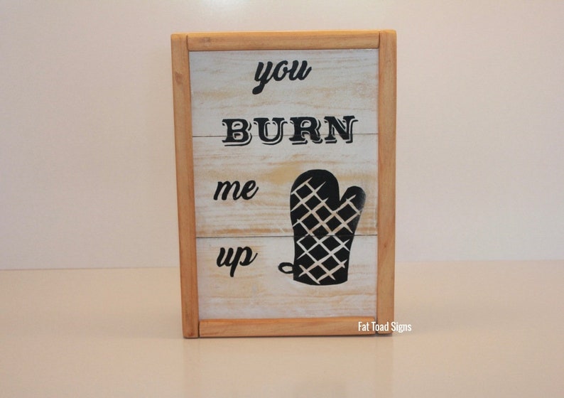 Kitchen Rustic Wood Signs