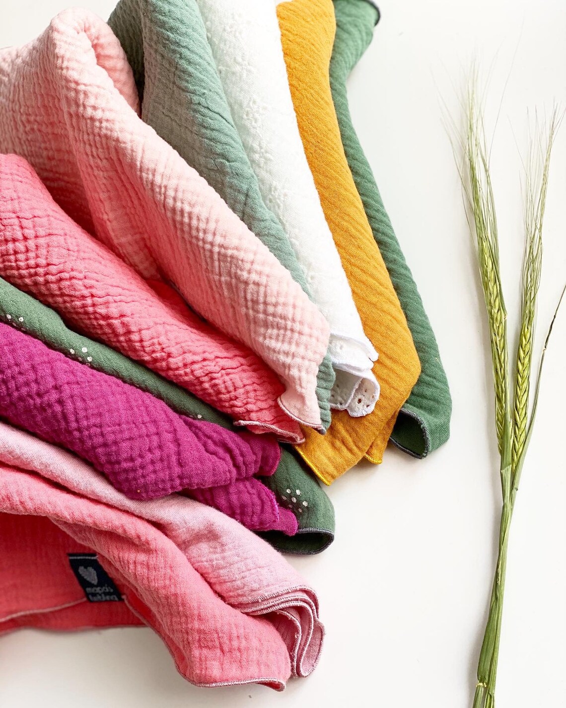 Musselin Musselinhalstuch Scarf Headscarftuchtuch Musselintuch Muslin