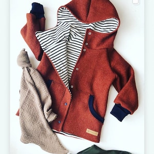 Walkjacke Walkparka Walkwolle