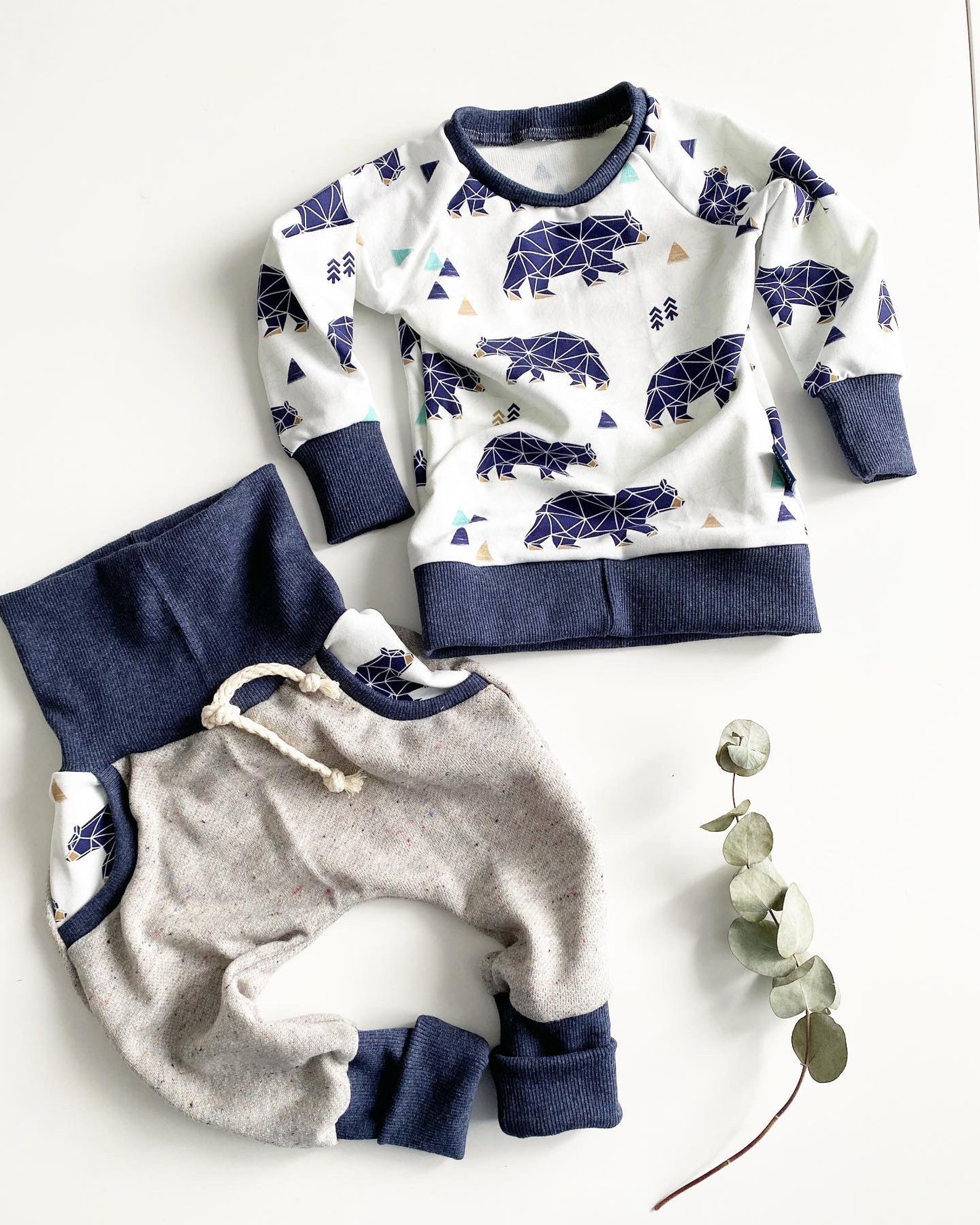 Babyset Handmade Sweat Baby Kinderkleidung Etsy