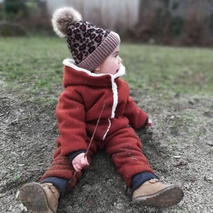 Walk overall Walk suit Wool suit Baby suit