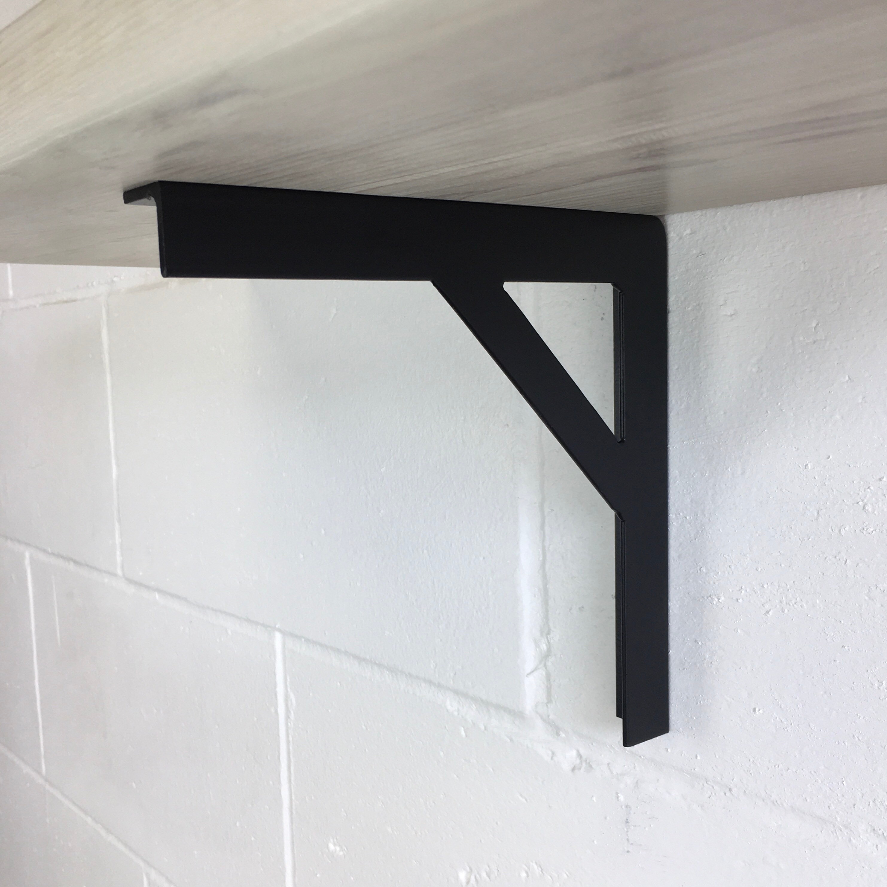 gallows shelf brackets black