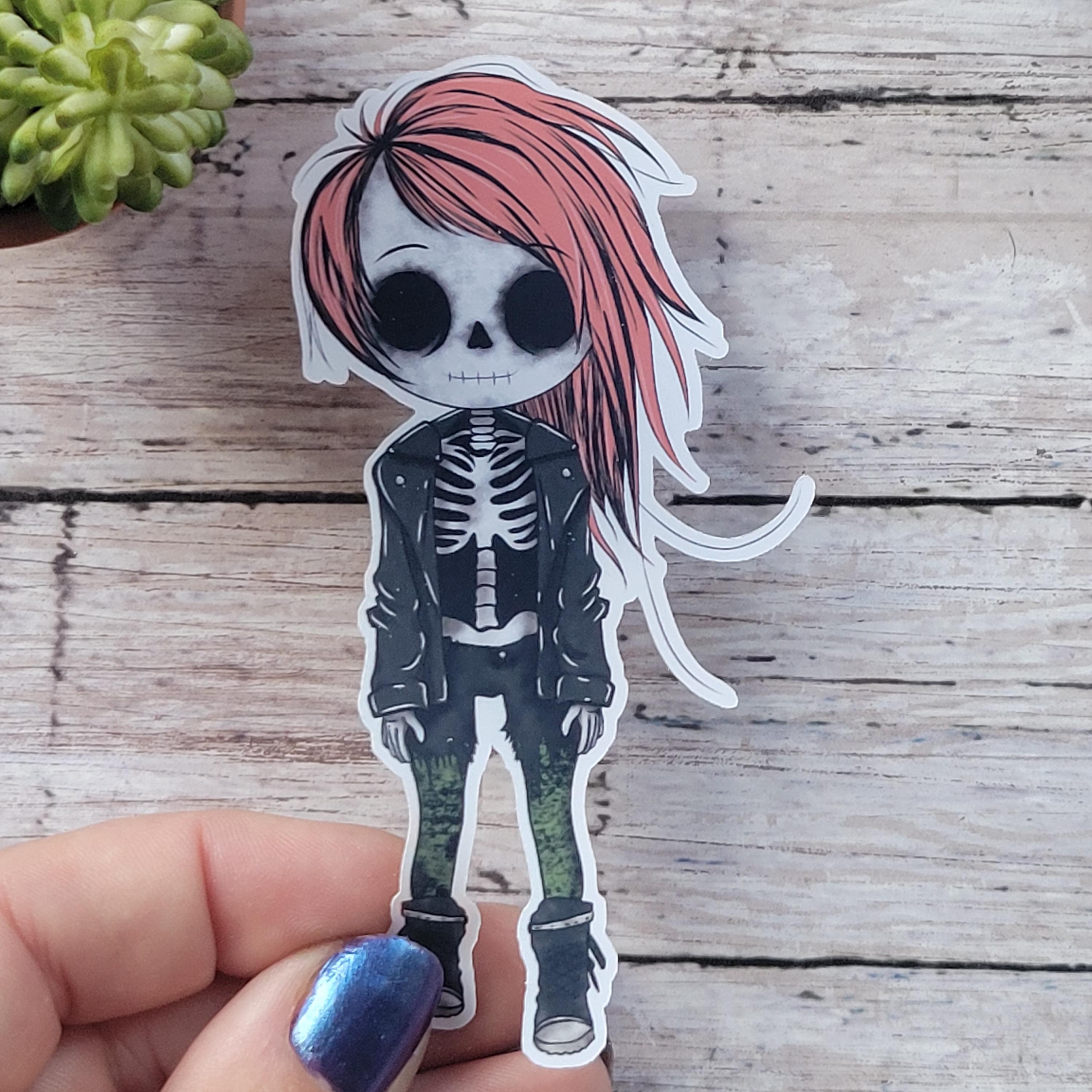 Skeleton Spawner Sticker Skeleton Sticker | Vinyl Sticker | Laptop Sticker | Vintage Sticker ...