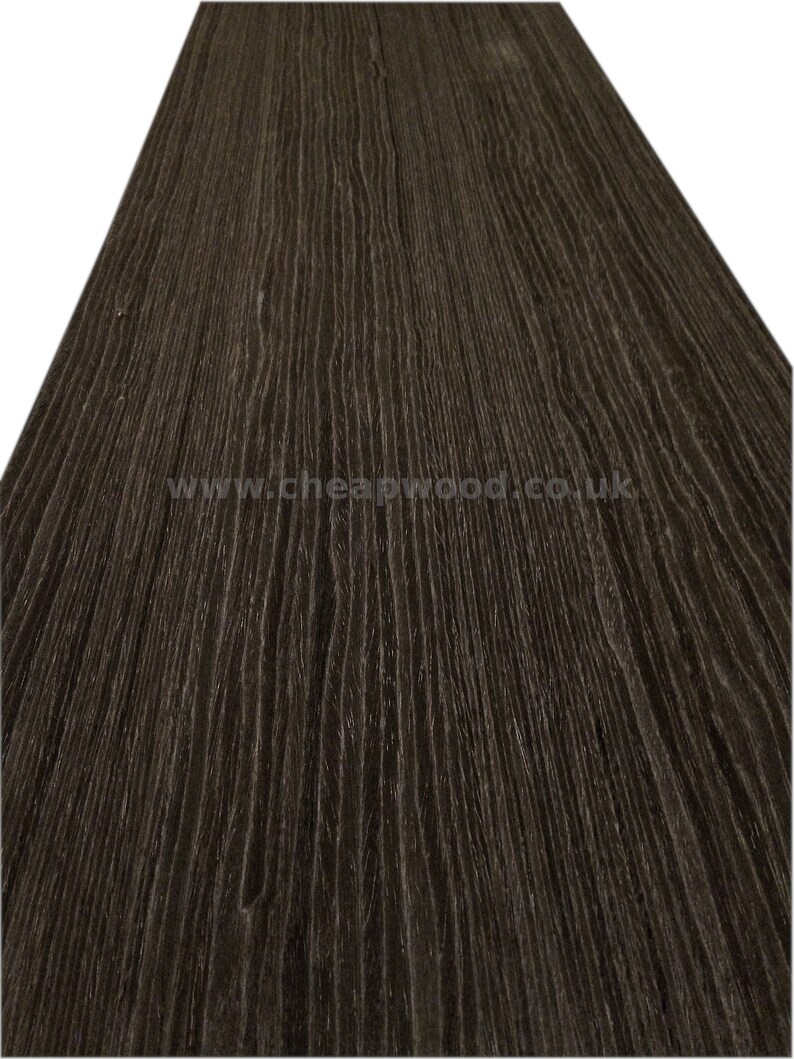 Black Oak Wood Veneer Quality Veneer Sheet woodworking Etsy