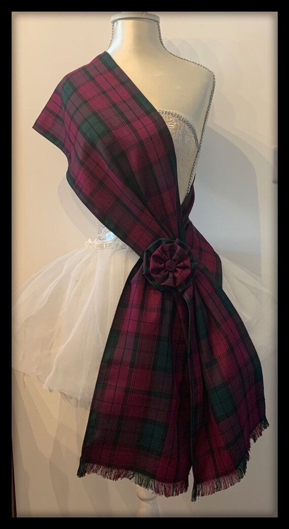 burns tartan scarf