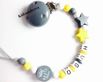 Little Prince Pacifier Clip