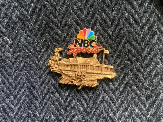 Vintage NBC Sports 1995 U.S. OPEN Logo Enamel Pin… - image 5