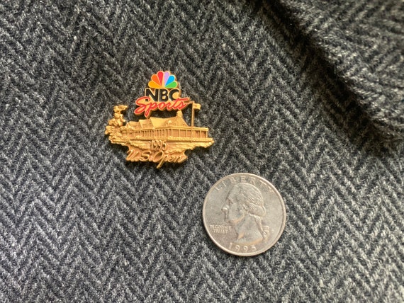 Vintage NBC Sports 1995 U.S. OPEN Logo Enamel Pin… - image 4