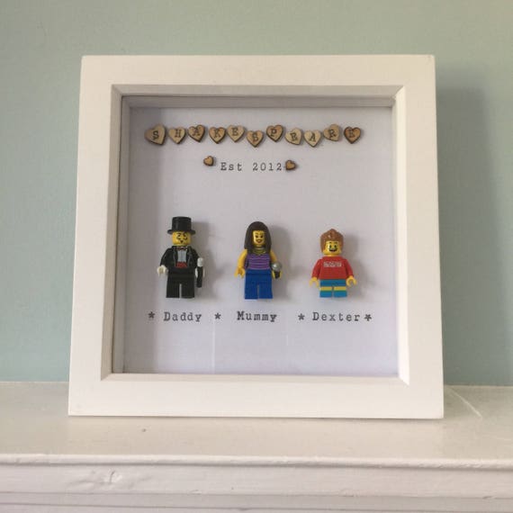 personalised lego frame
