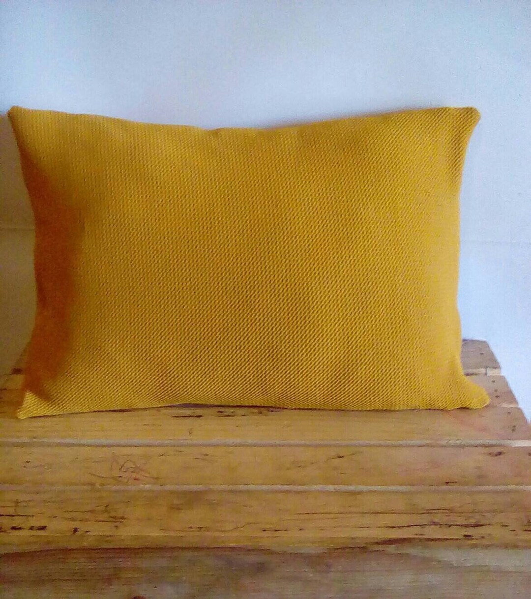 Mustard Pillows Mustard Pillow Pillows With Ridges Boudoir Pillows