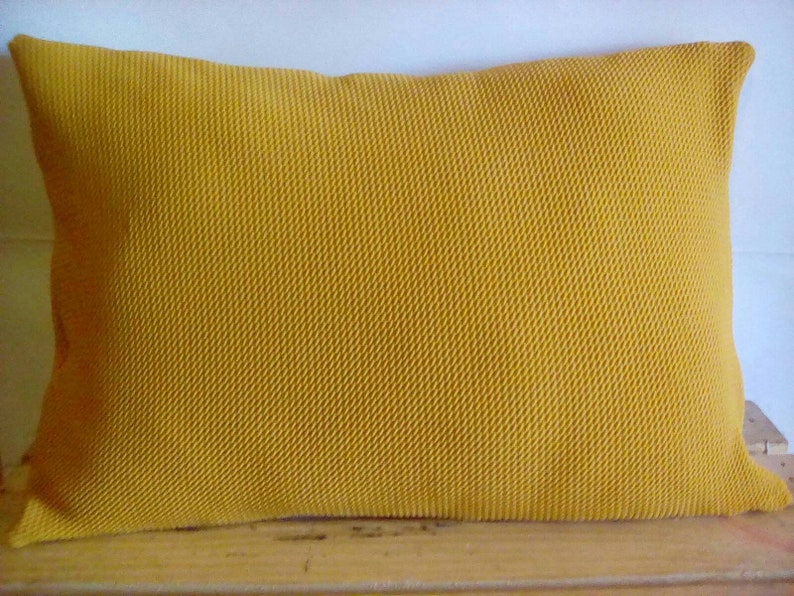 Mustard Pillows Mustard Pillow Pillows With Ridges Etsy