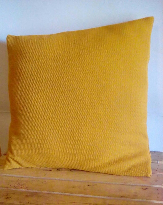 Mustard Pillows Mustard Pillow Pillows with Ridges Etsy