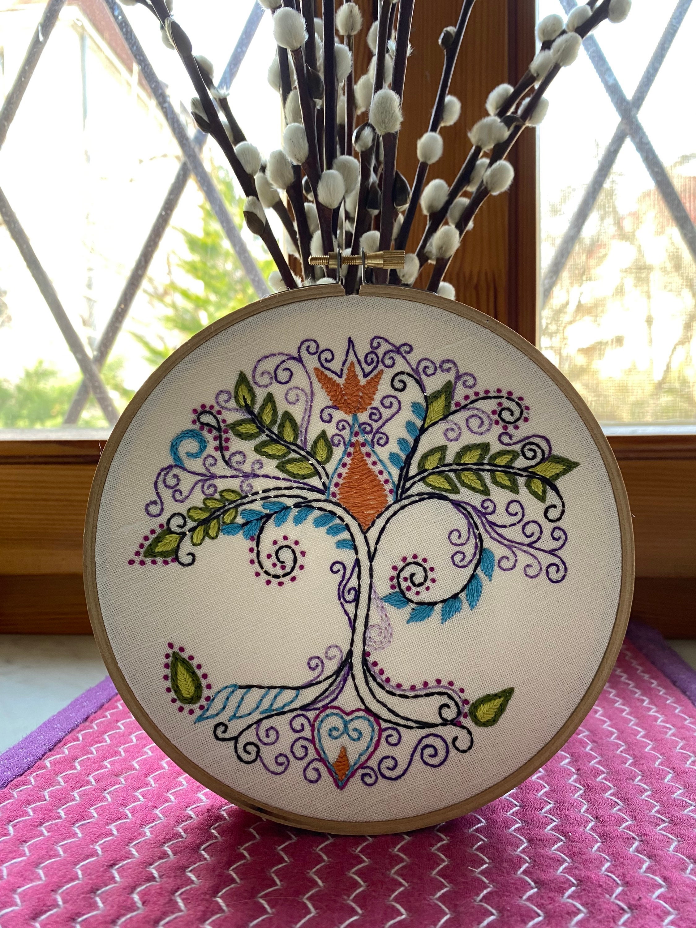 Tree of Life PDF Embroidery DIY Pattern - Etsy