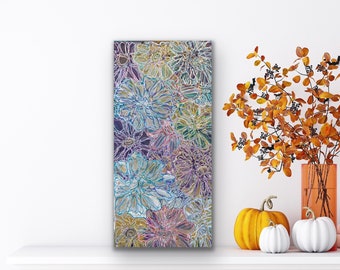 Floral Painting Flower Painting Abstract Floral Art Abstract Art Contemporary Art Flower Art Original Painting Acrylic Painting