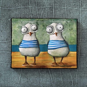 Dummy Möwen, Möwen Zeichnung, niedliche Möwen, Möwen Cartoon, großen Augen Möwen,