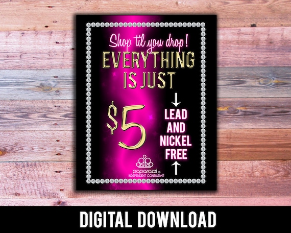 Paparazzi Printable Sign-Digital Download | Etsy