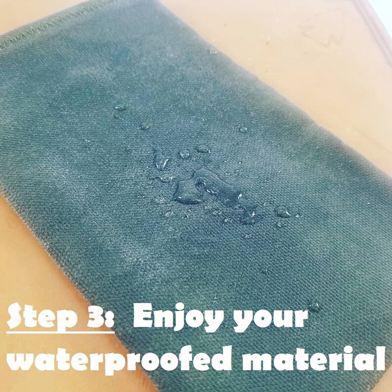 Beeswax Waterproofing Bar diy waxed canvas Beeswax Etsy