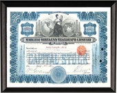 Antique Radio Stock Certificates - Ham Radio