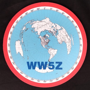 Amateur Radio Beam Heading Mouse Pad