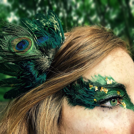 Peacock Headdress - Etsy
