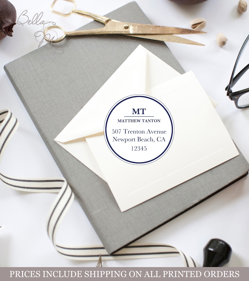 Men's Stationery/for Him/masculine/monogram/personalized Etsy