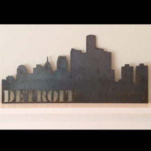 DETROIT 002 DXF File Good For CNC Plasma and Laser Cut