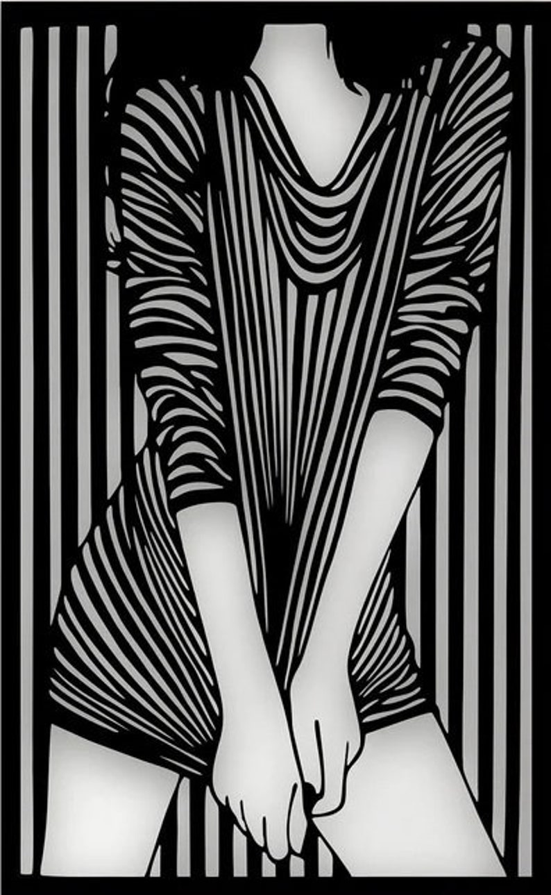 Women Body DXF File Good for CNC Plasma and Laser Cut - Etsy