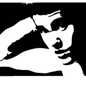 Justin Bieber 001 DXF File Good For CNC Plasma and Laser Cut