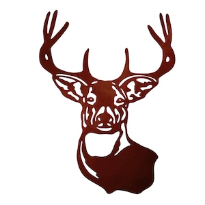 Deers 001-002 DXF File Good For CNC Plasma and Laser Cut