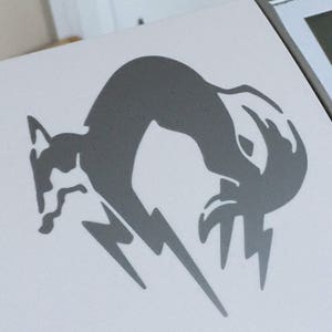 Kojima Fox Hound Vinyl Decal